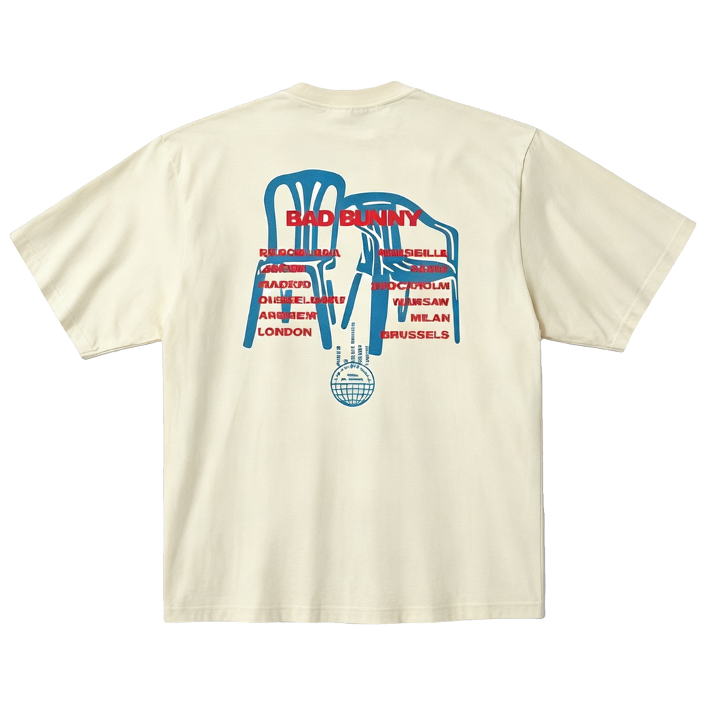 World Tour Ivory- T-Shirt