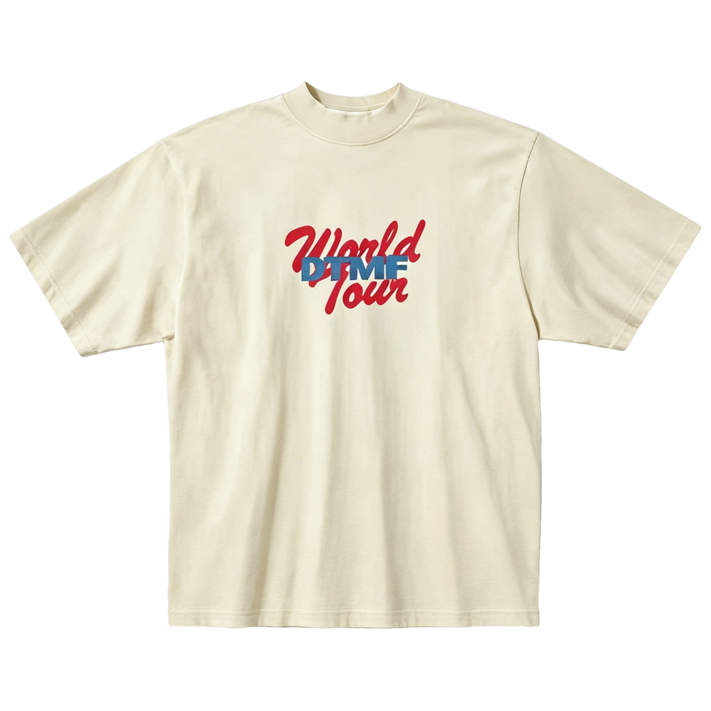 World Tour Ivory- T-Shirt