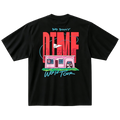 World Tour Paper Plane Black- T-Shirt